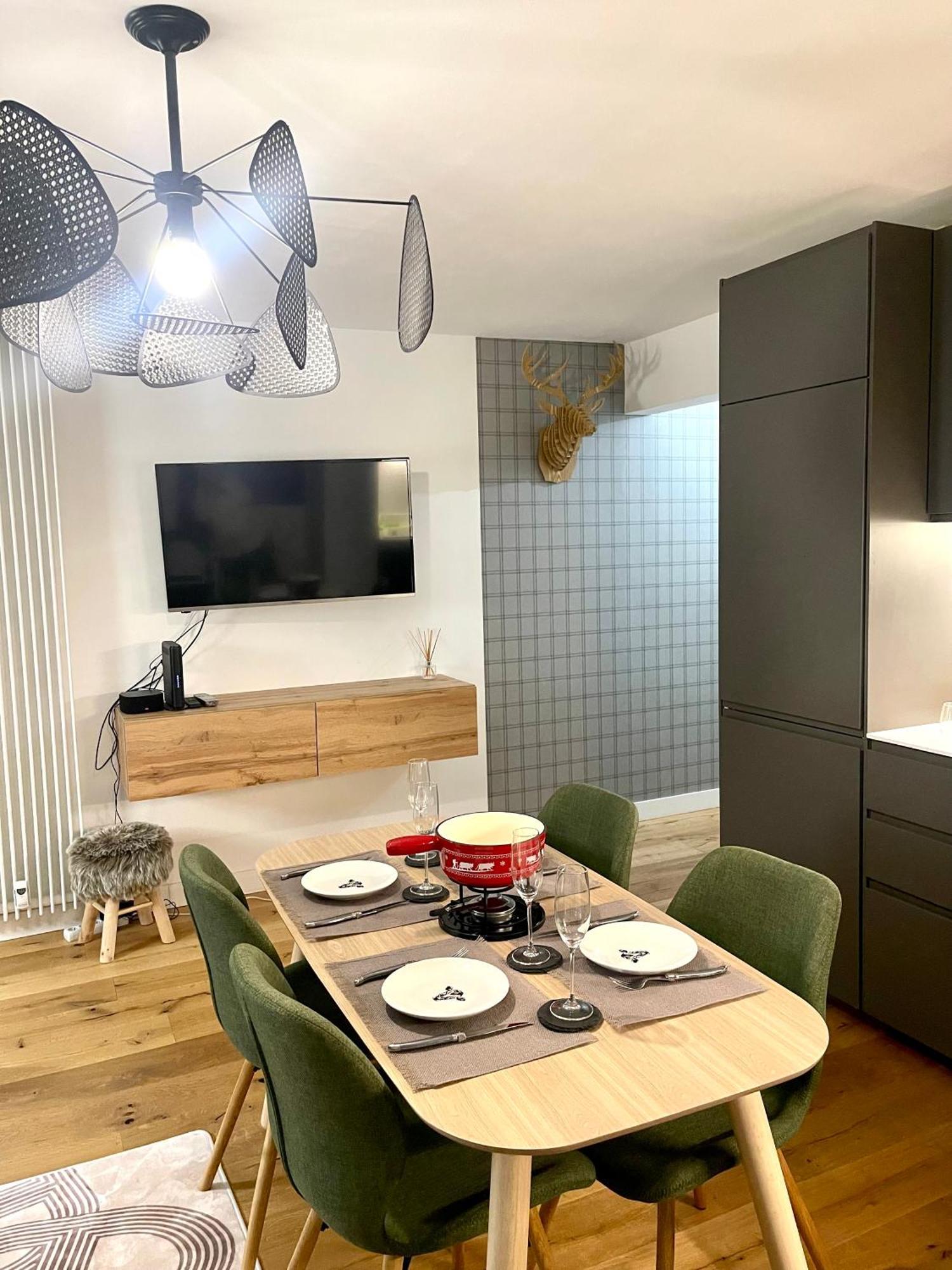 Le Lihamwood Apartman Megève Kültér fotó